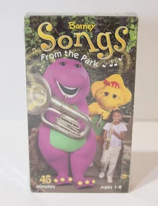 BARNEY Songs From The Park  VHS Tape  ( 2003 ) - NEW SEALED - Foto 1 di 11