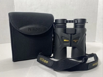 Nikon PROSTAFF 3S 10x42 Waterproof Fogproof BINOCULARS w/ CASE VGC - Image 1 of 4