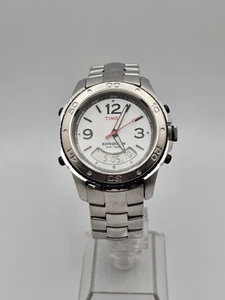 Early 2000s TIMEX EXPEDITION "SMILEY" Round Analog/Digital Quartz Men Watch  - Picture 1 of 17