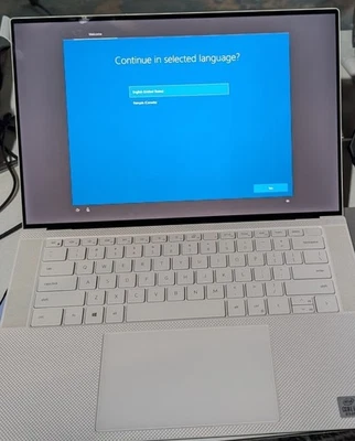 Dell XPS 15 9500 i7-10750H 512GB SSD 16GB DDR4 GTX 1650 TI UHD TOUCH 4K - White - Image 1 of 4