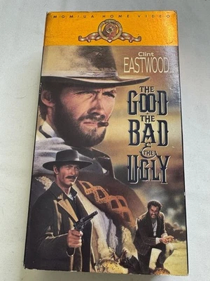 Clint Eastwood The Good The Bad & the Ugly VHS 2 Video Cassette Tape Set Western - Image 1 of 4