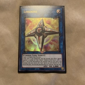 Yugioh Linkross ETCO-EN049 ultra raro primera edición casi nuevo - Imagen 1 de 2