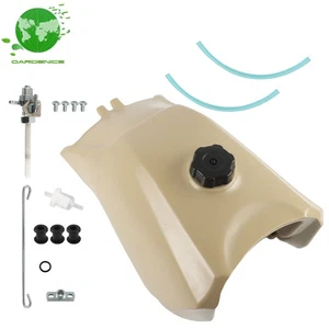 Plastic Gas Fuel Tank With Petcock For Honda 1993-2000 Fourtrax TRX300 TRX300FW - Picture 1 of 12