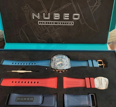 Reloj Nubeo Hombre 48mm Magallanes Cronógrafo Edición Limitada NB-6024-0R Foto 1 de 4