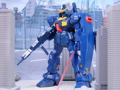 Boneco de ação Blue Titans Gundam Mk-II Unit #01 Bandai Mobile Suit MSIA MIA - Imagem 1 de 4