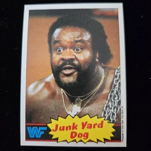 1985 WWF Wrestling Card Topps 4 Junkyard Dog - Bild 1 von 2