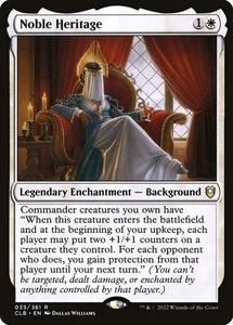 ~1x Noble Heritage x1 ~NM~ CLB Magic the Gathering MtG~ - Picture 1 of 1