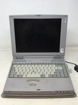 Retro Computing - Toshiba 230CX Laptop With Enhanced Port Replicator III - Image 1 of 4
