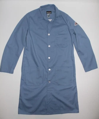Bulwark FR Protective Blue Flame-Resistant Laboratory Coat Unisex Size S KEL2LB5 - Image 1 of 4