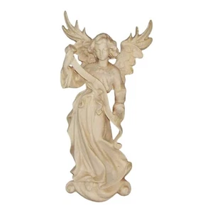 Holz Figur GLORIA ENGEL zum Hängen geschnitzt natur (zu 15/16cm Krippen Figuren) - Bild 1 von 2