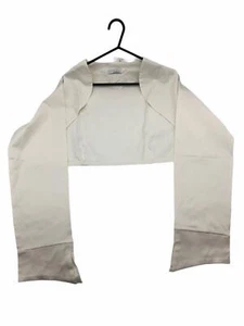 Que Sera Wedding Shrug Cropped Top Long Sleeve Party Jacket Cardigan Size Small - Picture 1 of 2