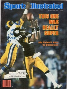 January 28, 1980 John Stallworth Steelers SB XIV Sports Illustrated 181679 - Picture 1 of 1