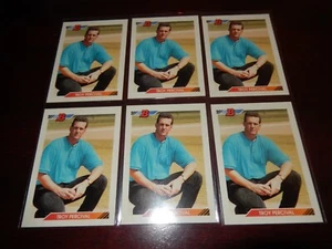 1992 Bowman Troy Percival Rookie Card lot of 6 Anaheim Angels RARE  - Bild 1 von 1