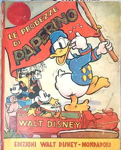 LE PRODEZZE DI PAPERINO NARRATE E ILLUSTRATE DA WALT DISNEY - Picture 1 of 12