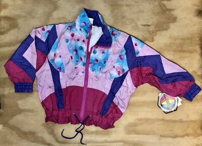 VTG NWT London Fog Colorblock Windbreaker Ski Coat Jacket • Girls M (Wms S) - Image 1 of 4
