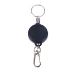 Easy-To-Pull Buckle Rope Elastic Keychain Sporty Retractable Anti Lost Key Ring