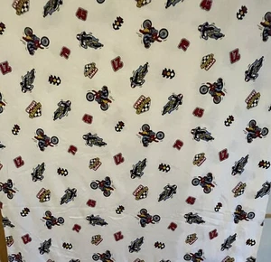 Cotton Fabric 2-way Stretch Motorcycle Riders 54"x3 yards - Picture 1 of 7