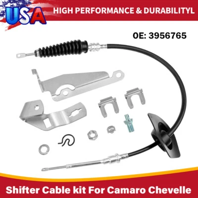 Para 1968-1972 Camaro cabo de câmbio substituir GM 3956765 TH350 transmissão EUA NOVO - Imagem 1 de 4