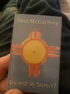PAUL McCARTNEY - Ou Est Le Soleil? - Cassette Tape Single Mint - Picture 1 of 2