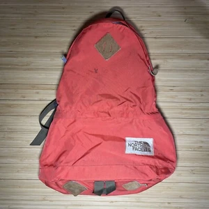 Zaino da trekking vero vintage anni 80 The North Face con telaio esterno arancione - Foto 1 di 12