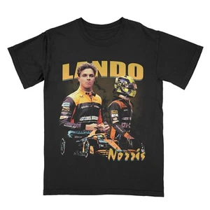 Lando Norris Vintage Shirt 90s Bootleg Shirt Formula 1 Racing BEST ON EBAY! - Foto 1 di 2