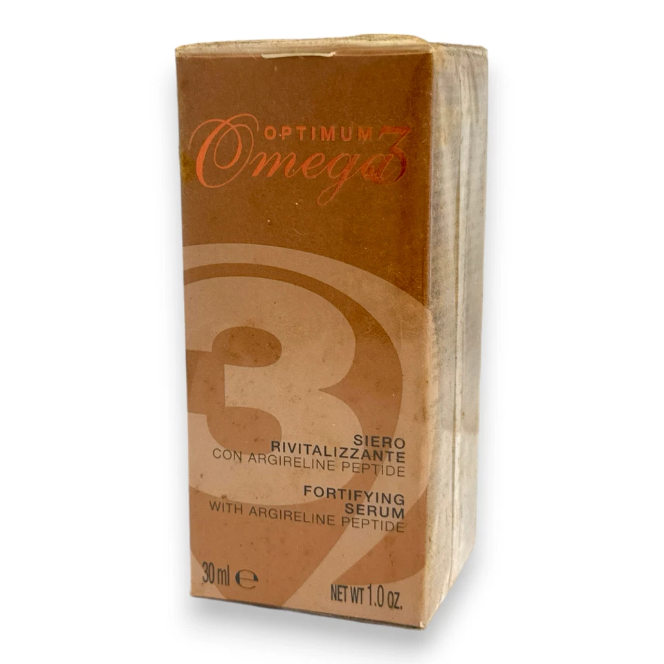 Optimum Omega 3 Fortifying Serum with Argireline Peptide 30ml/1.0oz. New Sealed - Image 1 of 2