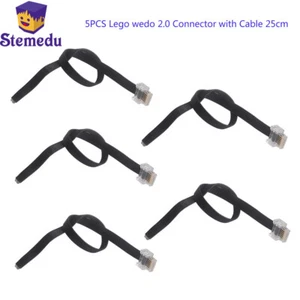 Cable de cable de 5 piezas con conector de cristal para bloques de construcción Legoed wedo 2.0 - Imagen 1 de 4