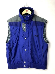 Marker Vintage 90s Vest Men's sz Medium Blue Gray - Picture 1 of 9