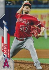2020 Topps #339 HANSEL OBLES - Los Angeles Angels