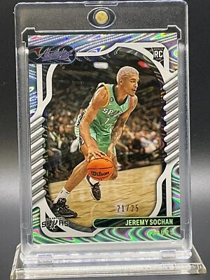 2022-23 Panini Chronicles Jeremy Sochan Absolute 21/25 - Image 1 of 3