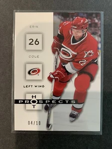 2005-06 Hot Prospects White Hot #20 Erik Cole /10 Parallel Rare NRMT/ MT - Picture 1 of 2