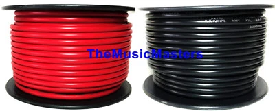 AP 18 Gauge 100' ft each Red Black Auto PRIMARY WIRE 12V Wiring Car Power Cable