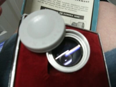 Lente de fijación TELEPHOTO Bell & Howell 2 1/2 x para cámara de cine Foto 1 de 4