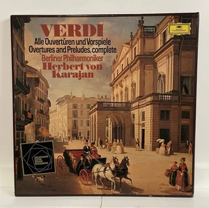 ⭐️2x LP BOX Schallplatte • DGG Herbert v Karajan VERDI Ouvertüren und Vorspiele - Bild 1 von 3