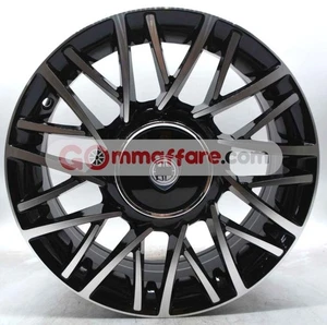 4 cerchi lega nuovi lancia ypsilon new r15 nero diamantato lt005212 - Foto 1 di 3