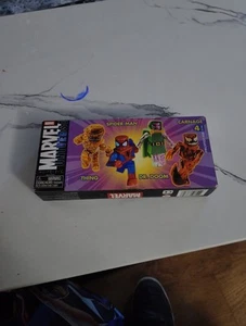 Marvel Universe Miniatures 4pack Featuring Thing, Spider-Man, Dr. Doom, Carnage - Picture 1 of 6