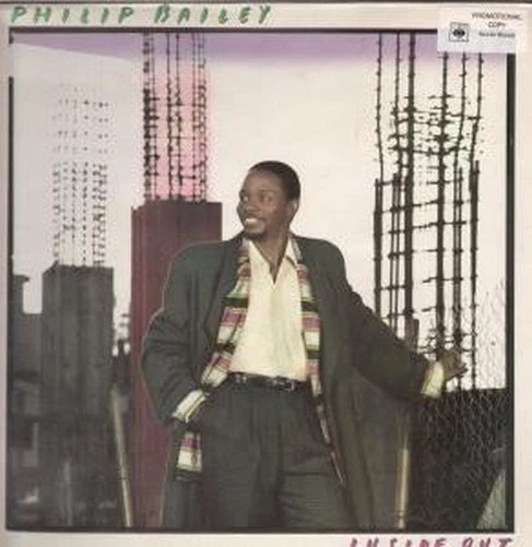 Philip Bailey Inside Out LP Vinyl UK CBS 1986 Mit Innerem Promo Sticker Sleeve - Bild 1 von 1