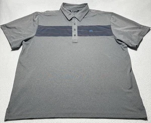 Kia Logo Travis Mathew Polo Short Sleeve Golf Shirt Mens XXL 2XL Casual *READ - Picture 1 of 10