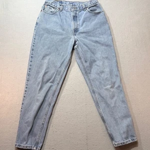 Levi's 550 Women's Size 12 Blue Denim Relaxed Fit Tapered Leg Jeans Vintage Styl - Picture 1 of 11