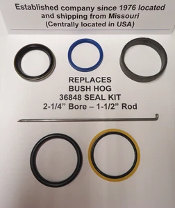 36848 Kit guarnizioni di ricambio Bush Hog (foro 2-1/4" con asta 1-1/2") - Foto 1 di 3