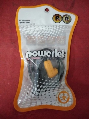 NEW Powerlet Low Profile to Cigarette Socket 24" Cable PAC-012 - Image 1 of 2
