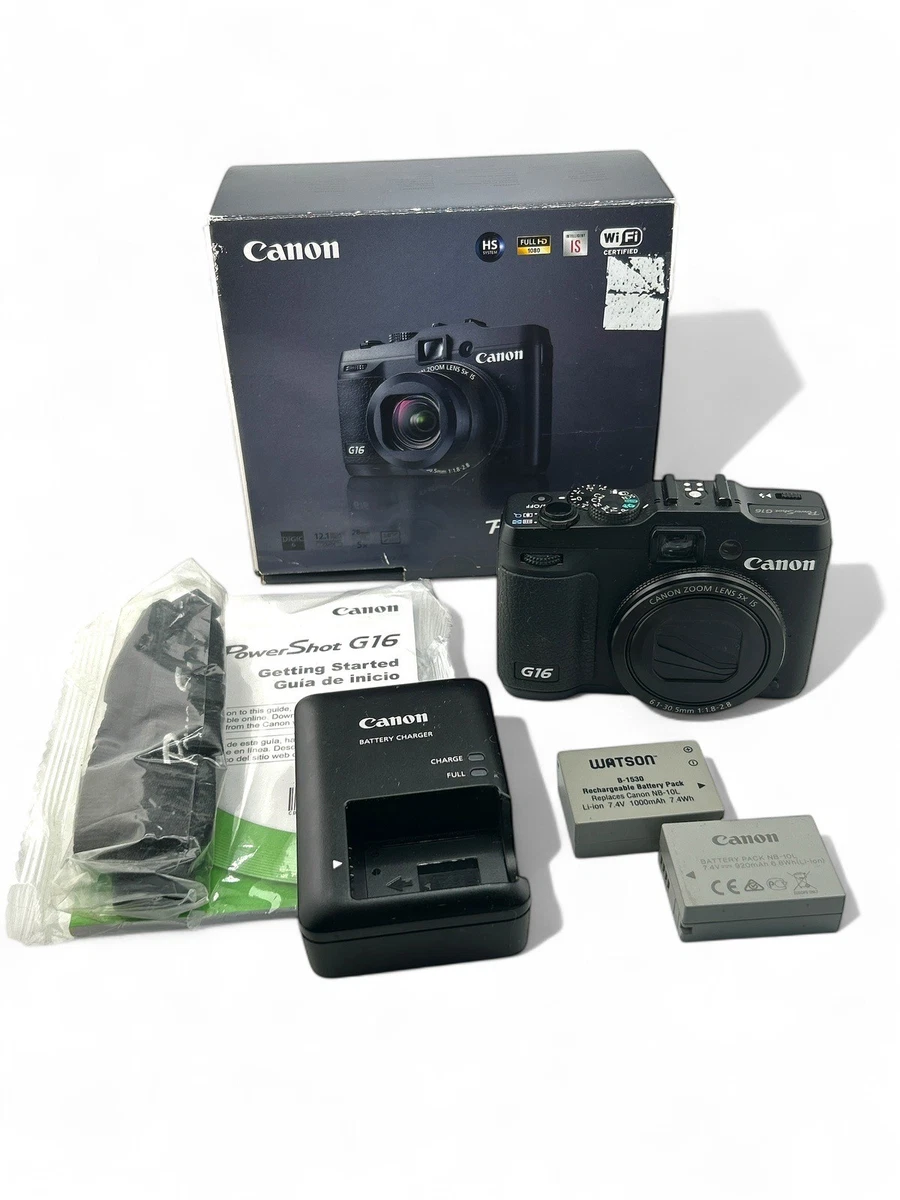 Canon PowerShot G16 Digital Cameras for Sale | Shop New & Used