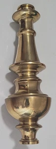 1985 VINTAGE 9-1/4" TALL HOLLOW SOLID BRASS COLUMN LAMP BREAK 3-3/16" OD - Picture 1 of 6