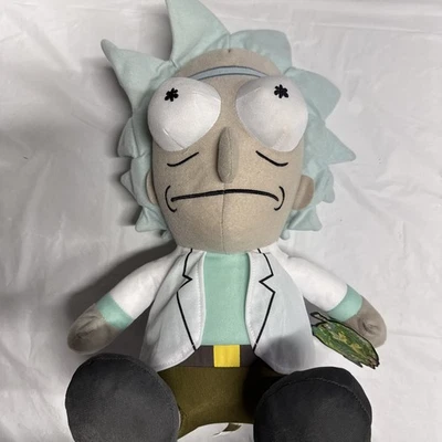 Rick and Morty Adult Swim Cartoon Network RICK Pelúcia Maior 16" 2018 com etiquetas  - Imagem 1 de 4