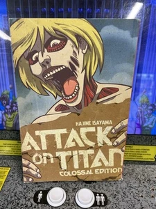 Attack on Titan Colossal Edition 2 Illustrated Paperback Hajime Isayama **READ** - Picture 1 of 9