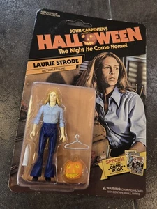 NEW FRIGHT RAGS LAURIE STRODE HALLOWEEN ACTION FIGURE NEW ON CARD - Picture 1 of 3