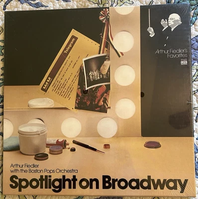 Arthur Fiedler W/Boston Pops-Spotlight on Broadway- “Sealed” 1978 3 LP Time Life - Image 1 of 4