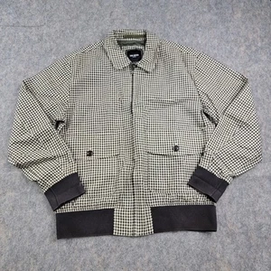 Chaqueta de bombardero Todd Snyder Gingham Scooter talla S crema - Imagen 1 de 14