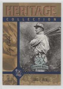 2003 Donruss Diamond Kings Heritage Collection Ty Cobb #HC-12 HOF