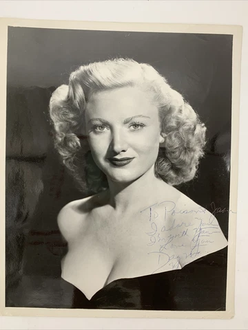 Dagmar (Virginia Ruth Egnor) Broadway Open House Actress Autographed Photo Cover